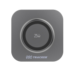 Magnetische draadloze laadstandaard 25W met USB-C-kabel kleur grijs weergave met logo