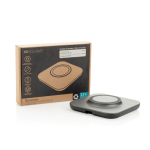 Magnetische draadloze laadstandaard 25W met USB-C-kabel kleur grijs tweede weergave met doos