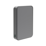 Magnetische draadloze powerbank van 25W met USB-C 10.000 mAh kleur grijs