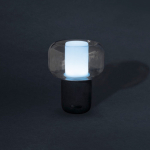 Ecologische lamp met draagbare speaker en BT 5.3 10W 2.000 mAh kleur zwart tiende weergave