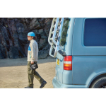 Luchtdichte, ecologische oprolbare koeltas Black & Blum 6,7 L kleur zwart