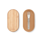 Set luchtdichte lunchboxen met deksel-snijplank Black & Blum 1L kleur grijs tiende weergave