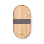 Set luchtdichte lunchboxen met deksel-snijplank Black & Blum 1L kleur grijs achtste weergave