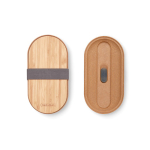 Set luchtdichte lunchboxen met deksel-snijplank Black & Blum 1L kleur grijs negende weergave