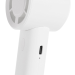 Milieuvriendelijke draagbare ventilator met oplaadbare batterij 2W 1.200 mAh kleur wit vijfde weergave