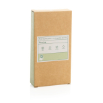 Oplaadbare bureauventilator met 3 snelheden 5W 1.200 mAh kleur zwart tweede weergave met doos