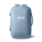 Slanke urban rugzak voor laptop met 15 L inhoud Bobby Air 16” kleur blauw met afdrukgebied