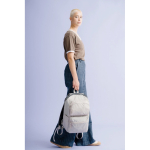 Converteerbare antidiefstal rugzak met rits, 22 L, 16” kleur grijs sfeer weergave 3