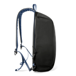 Converteerbare antidiefstal rugzak met rits, 22 L, 16” kleur marineblauw vierde weergave