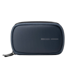 Reisetui met schelpopening en inhoud 2,5 L 8” kleur marineblauw tweede weergave