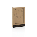 Magnetische aluminium kaarthouder voor je mobiel met RFID-blokkering kleur zilver tweede weergave met doos