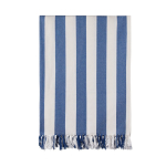Familie hammamhanddoek van gerecycled katoen 200 g/m² 180×180 cm kleur blauw