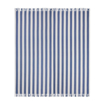 Familie hammamhanddoek van gerecycled katoen 200 g/m² 180×180 cm kleur blauw tweede weergave