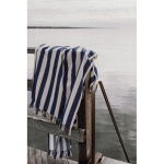 Familie hammamhanddoek van gerecycled katoen 200 g/m² 180×180 cm kleur blauw sfeer weergave