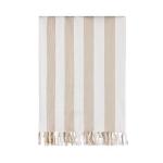 Familie hammamhanddoek van gerecycled katoen 200 g/m² 180×180 cm kleur beige