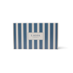 Pickleballset met houten rackets en bal om te spelen kleur marineblauw weergave met doos