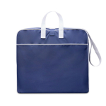 Draagbare opvouwbare strandstoel van polyester met 6 standen kleur marineblauw