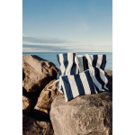 Organizer tas van gerecycled katoen met rits en handvat 390 g/m² kleur marineblauw sfeer weergave 3