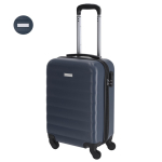 Trolley met 4 wielen, cijferslot en kunststof schaal