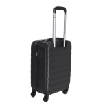 Trolley met 4 wielen, cijferslot en kunststof schaal derde weergave