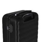 Trolley met 4 wielen, cijferslot en kunststof schaal vijfde weergave