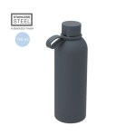 RVS-fles met siliconen draaglus 750ml