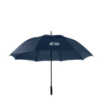 Golfparaplu met bijpassende hoes en glasvezelribben Ø130 met jouw bedrukking