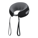 Verstelbaar draagbaar massagekussen voor de nek kleur zwart  negende weergave