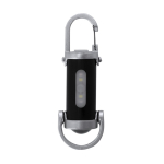 Oplaadbare zaklamp met 7 lichtstanden en karabijnhaak kleur zwart  negende weergave