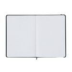 A5-notitieboek met kunstleren harde kaft derde weergave