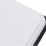 A5-notitieboek met kunstleren harde kaft vierde weergave