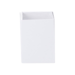 Pennenhouder van gerecycled karton met sticky notes vierde weergave