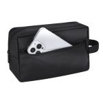 Multifunctionele toilettas met handlus van imitatieleer derde weergave