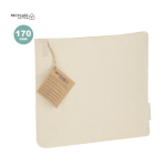 Thermo toilettas van gerecycled katoen met rits 170 g/m²