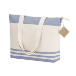 Schoudertas van gerecycled katoen met vouwbodem 300g/m² derde weergave