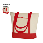 Koeltas met aluminium binnenkant en verstevigde hengsels