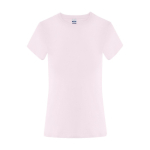 Dames T-shirt van katoen met korte mouwen 150 g/m² kleur roze  negende weergave