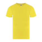 Kinder T-shirt van katoen single jersey korte mouw 150 g/m² kleur geel  negende weergave