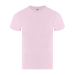 Kinder T-shirt van katoen single jersey korte mouw 150 g/m² kleur roze  negende weergave