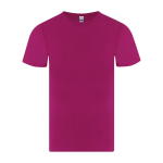 Kinder T-shirt van katoen single jersey korte mouw 150 g/m² kleur fuchsia  negende weergave