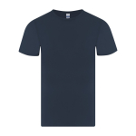 Kinder T-shirt van katoen single jersey korte mouw 150 g/m² kleur marineblauw  negende weergave