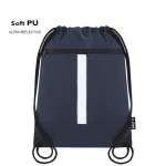 RPET koordrugzak met voorvak en reflecterende band