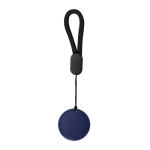 Slimme tracker met koord en dubbele verbinding iOS/Android kleur marineblauw  negende weergave