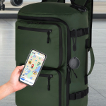 Slimme tracker met koord en dubbele verbinding iOS/Android tweede weergave