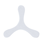 Originele 3-blads frisbee, flexibel en licht van rubber kleur wit  negende weergave