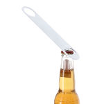 RVS flesopener met rond gat van 3 cm tweede weergave