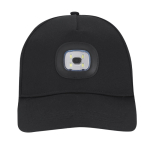 5-panel polyester pet met uitneembare zaklamp met 4 leds 200mAh derde weergave