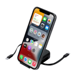Uitschuifbare Type-C-kabel met gegevensoverdracht en telefoonhouder vijfde weergave