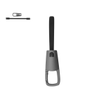 USB-C oplaad- en datakabel 60W met plastic karabijnhaak