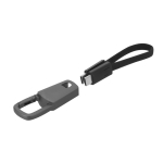 USB-C oplaad- en datakabel 60W met plastic karabijnhaak tweede weergave